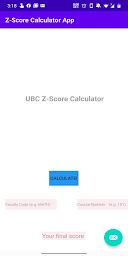 UBC Z-Score Calculator