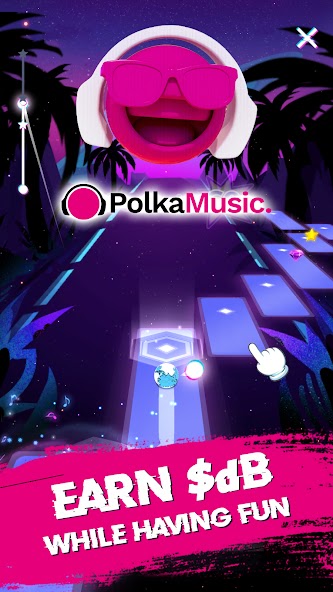 PolkaMusic - Piano Tile Jump, banner