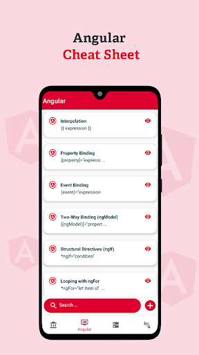 Angular Cheat Sheet Screen 2