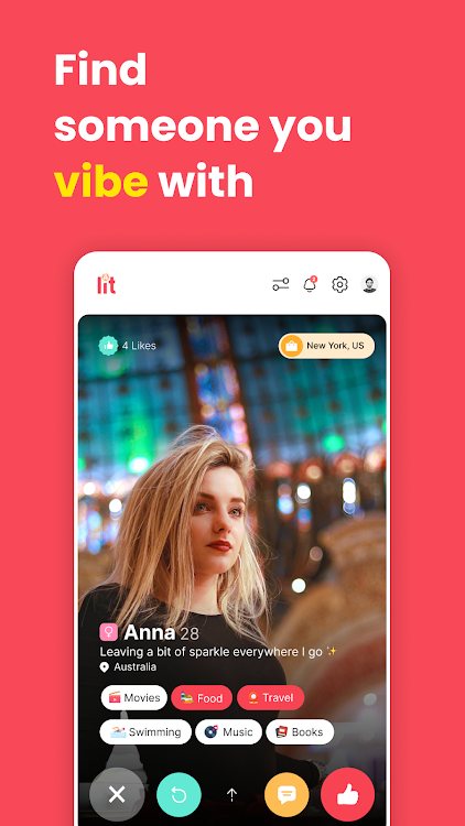Lit Dating App – Chat & Meet - 4.8.3 - (Android)