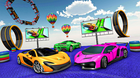 GT Car Stunt Master: Race Game