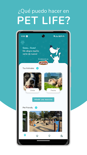 Android application Miwuki Pet Life screenshort