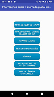 Visualização do aplicativo