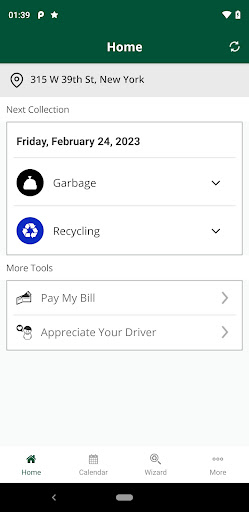 NYC - Waste Connections Screen 2