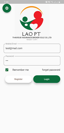 Android application LAOPT screenshort