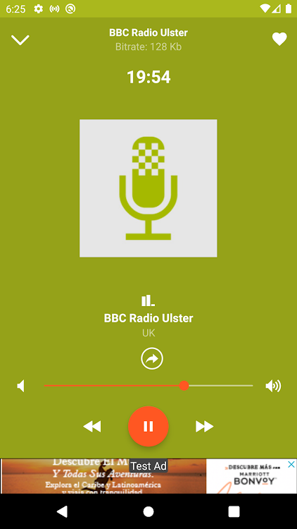 Uk BBC radio ulster - 80 - (Android)