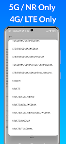 Captura de Pantalla 1 Force 4G/5G LTE Only 2022 android