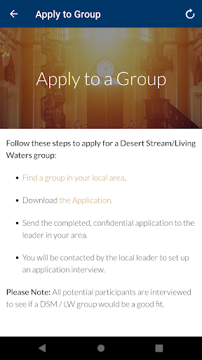 Desert Stream Living Waters Screen 2