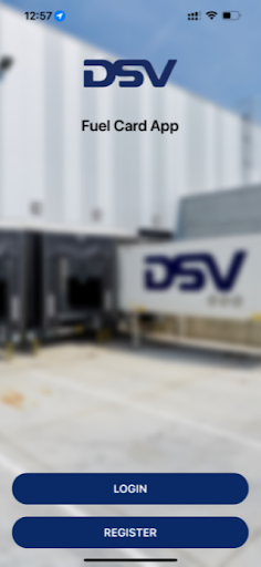 Android application DSV Fuel Card App screenshort