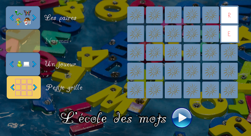 Android application L'école des mots screenshort