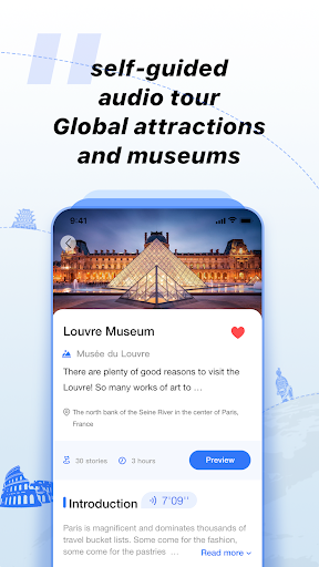 Android application Samo: Travel Audio Guides screenshort