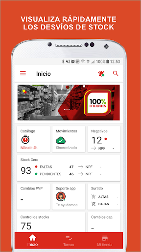 Android application Gestion De Tienda DIA Argentin screenshort