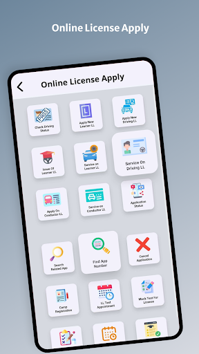 Driving licence apply online