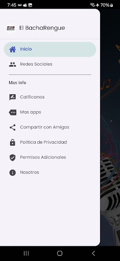 ElBachaRengue.Net Screen 2