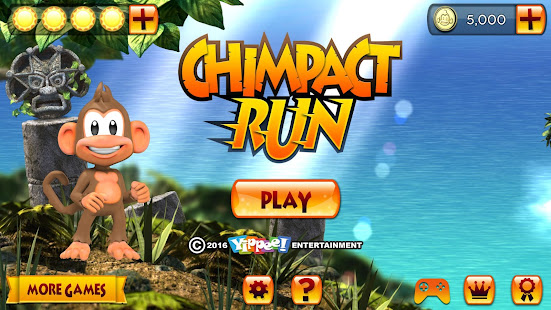 Chimpact Run TV banner