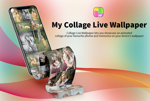 Android application My Collage Live Wallpaper screenshort