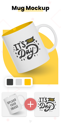 Screenshot of Mockup Creator, T-shirt Design