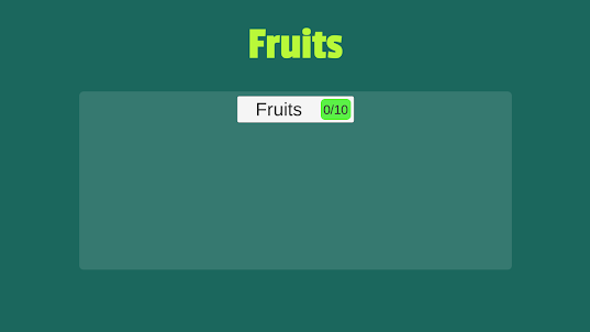 fruits quiz