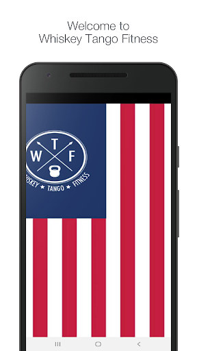 Android application Whiskey Tango Fitness screenshort