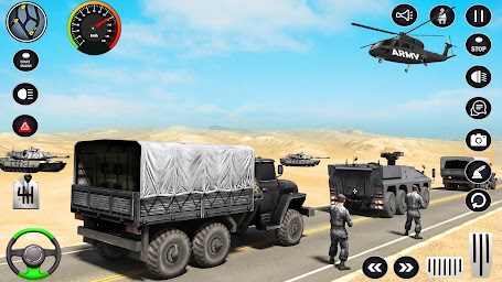 US Army Truck Driving Simulation Games: Truck Game