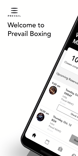 Android application Prevail Boxing Mobile screenshort