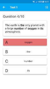 English Sentence Error Finding Ekran görüntüsü