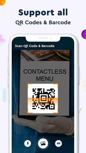 Android application QR Code Scanner and Generator screenshort