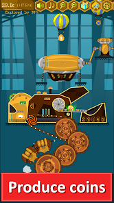 Steampunk Idle Spinner Factory 642.3.3 APK + Mod (Unlocked) for Android