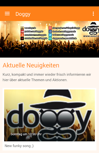 Android application Doggy screenshort