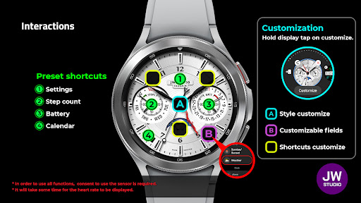 JW029 jwstudio watchface Screen 3