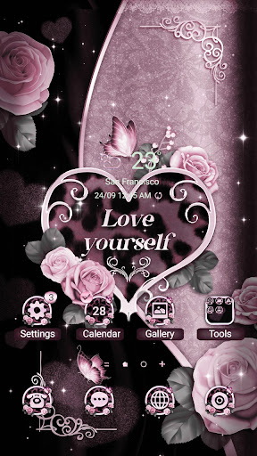 Android application Love Yourself Curve- Wallpaper screenshort