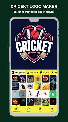 Cricket Logo Maker & Designerのおすすめ画像1