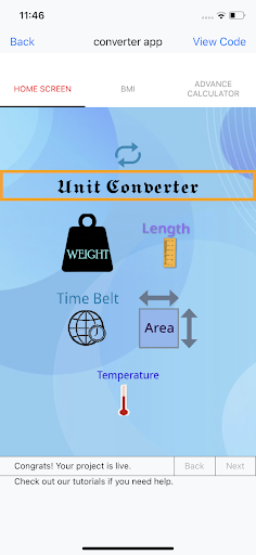 Android application Simplified Converter screenshort