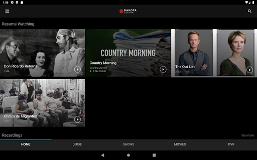 Screenshot of Dakota Central TV