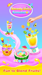 Blendy Juicy Simulation - Kids Summer Drinks screenshots apk mod 5