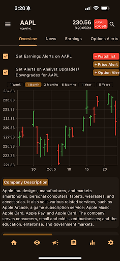 FundSpec – AI Stocks & Options Screenshot 1 - AppWisp.com
