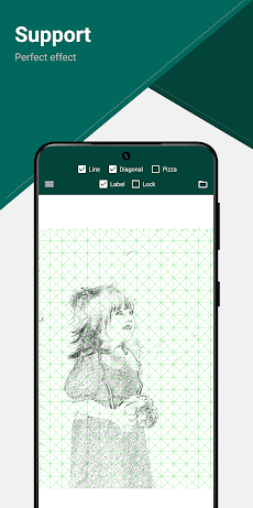 Drawing grid for the artistのおすすめ画像2