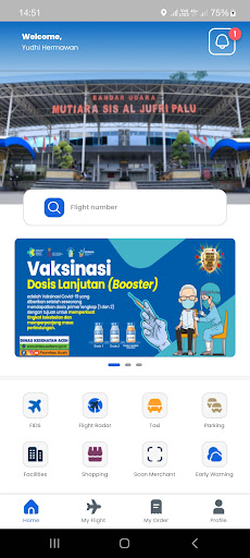 Android application PLW Smartairport screenshort
