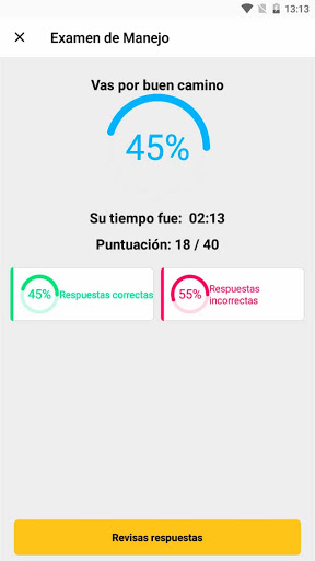 Examen de manejo Costa Rica Screen 3
