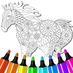 Cover Image of Download Animal coloring mandala pages 8.3.0 APK