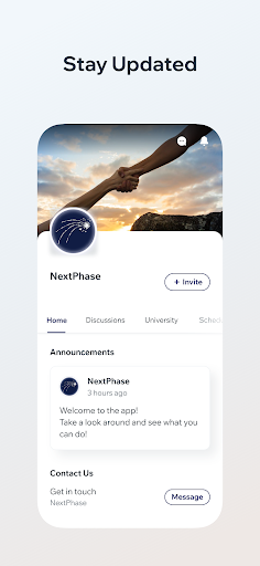 NextPhase Community Screen 3