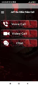 Jeff the Killer Call & Chat