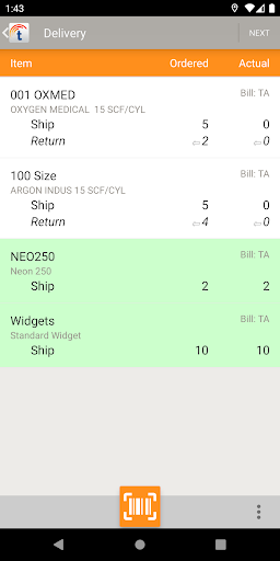 TrackAbout Screen 2