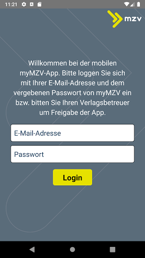 myMZV Screen 3
