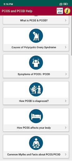 Android application PCOS & PCOD Diet & Remedies screenshort