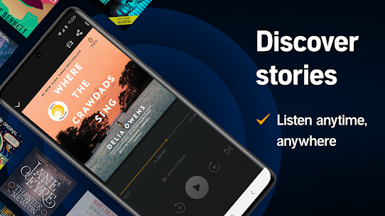 Audible  audiobooks  podcasts Apk Download 5
