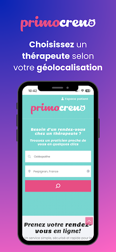 Android application Primocreno screenshort