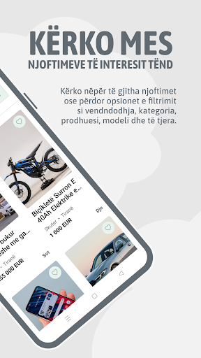 MerrJep Albania: Buy & Sell Screen 2