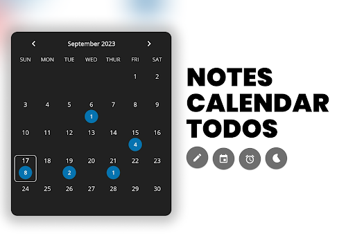 Screenshot of Notes Planner: To-do, Calendar