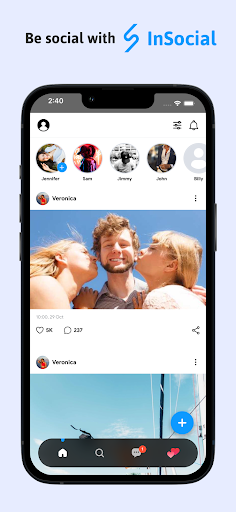 Android application Social - Social Network screenshort